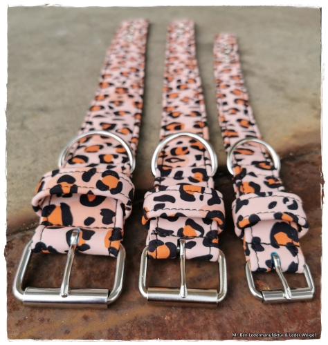 Hundehalsband aus Softshell - Wild