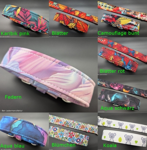 Hundehalsband aus Softshell - Mein WunschHalsband