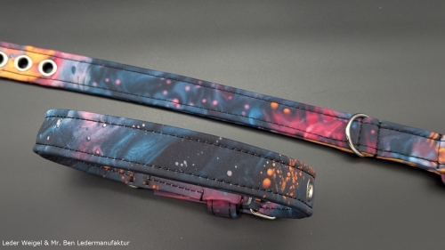 Halsband 1503 --> Softshell --> Breite 2,5 cm ---> geeignet für Halsumfang von 37 cm bis 46 cm