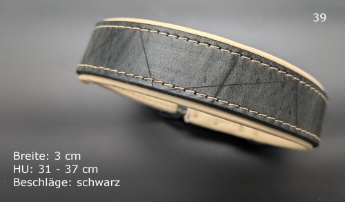 Flohmarkt 39 --> Halsband Leder