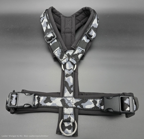 SofortKauf - Hundegeschirr S126 --> Softshell --> Größe M