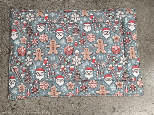 Hundematte aus Softshell - 50 - Xmas