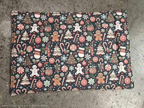 Hundematte aus Softshell - 51 - Xmas