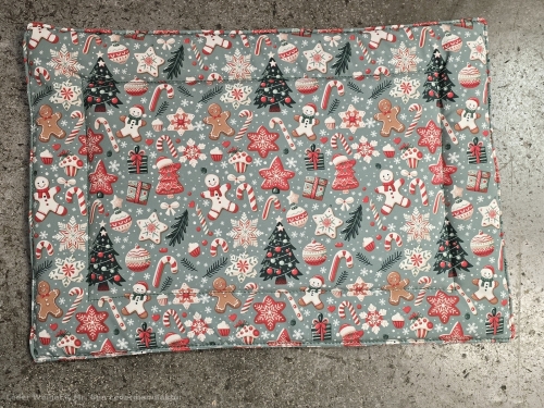 Hundematte aus Softshell - 53 - Xmas