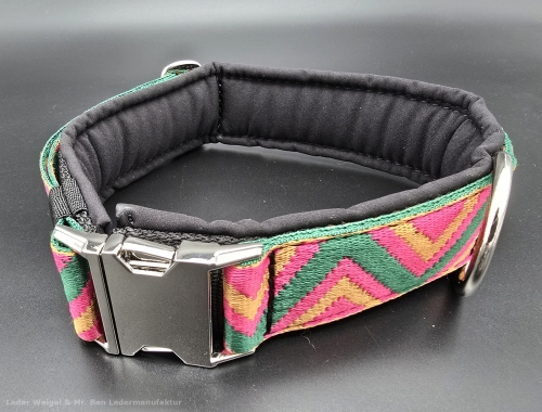 HB 1576 --> Klickverschluss Softshell --> Breite 4,5 cm ---> Halsumfang 46 cm - 50 cm