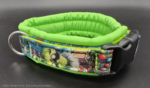 HB 1579 --> Klickverschluss Softshell --> Breite 4 cm ---> Halsumfang 36 cm - 42 cm