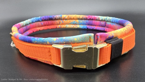 HB 1582 --> Klickverschluss Softshell --> Breite 4 cm ---> Halsumfang 63 cm - 68 cm