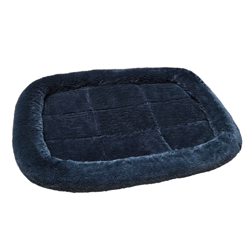 Hundematte mit Rand dunkelgrau 68 cm x 48 cm x 8 cm