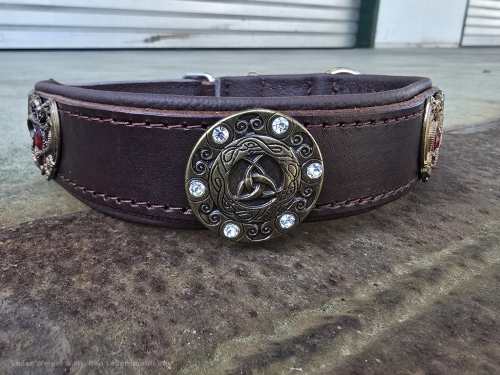 HB 1598 --> Halsumfang von 35 cm bis 44 cm --> Breite 3 cm ---> Leder