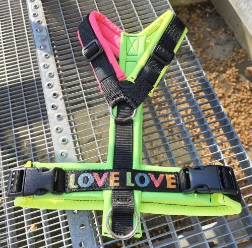 SofortKauf - Hundegeschirr S158 --> Softshell --> Größe M