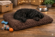 Hundematte aus Softplüsch 92 x 65 x 6 cm - braun - 75