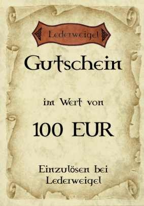 Gutschein für 100 EUR