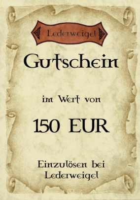 Gutschein für 150 EUR