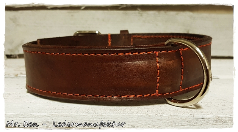 Robustes Hundehalsband ( Zweilagig)