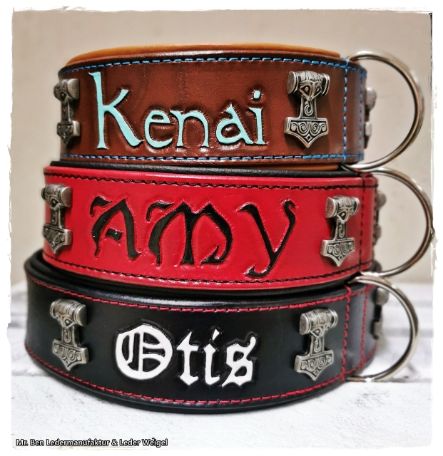 dogcollar - Modell Thor (custom name)