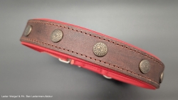 Halsumfang von 53 cm bis 61 cm --> Leder --> Breite 3 cm ---> Halsband 1481