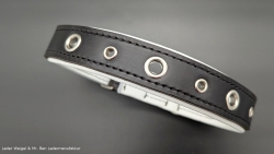 Halsumfang von 35 cm bis 43 cm --> Leder --> Breite 2,5 cm ---> Halsband 1484
