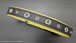 Halsumfang von 47 cm bis 55 cm --> Leder --> Breite 2,5 cm ---> Halsband 1486