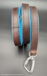 Leine 54 - Kurzleine mit Handschlaufe + Sicherheitskarabiner