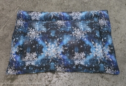 Hundematte aus Softshell - 42 - Schneeflocke