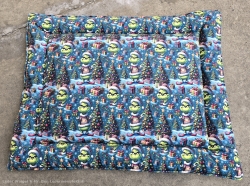 Hundematte aus Velour Stoff - 48 - Xmas