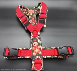 Hundegeschirr Softshell - Knusper Karl - Weihnachtsaktion