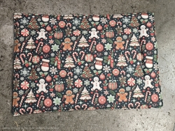 Hundematte aus Softshell - 51 - Xmas