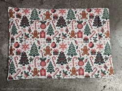 Hundematte aus Softshell - 54 - Xmas