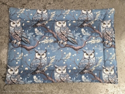 Hundematte aus Softshell - 55 - Eule