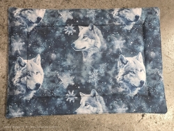 Hundematte aus Softshell - 56 - Wolf