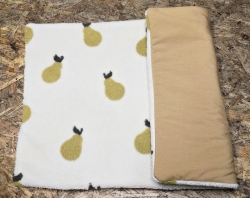 Hundematte aus Teddyfleece - 65 - Birne (senfgelb)