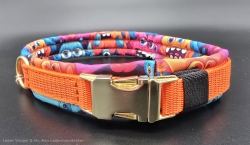 HB 1580 --> Klickverschluss Softshell --> Breite 4 cm ---> Halsumfang 56 cm - 60 cm