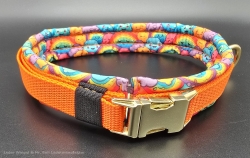 HB 1583 --> Klickverschluss Softshell --> Breite 4 cm ---> Halsumfang 56 cm - 60 cm