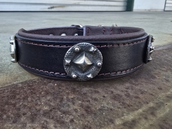 HB 1597 --> Halsumfang von 30 cm bis 38 cm --> Breite 3 cm ---> Leder