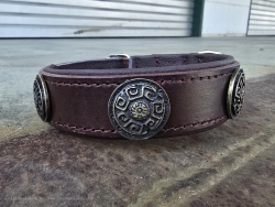 HB 1602 --> Halsumfang von 28 cm bis 36 cm --> Breite 3 cm ---> Leder