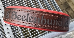 HB 1629 --> Halsumfang von 38 cm bis 46 cm --> Breite 3 cm ---> Leder